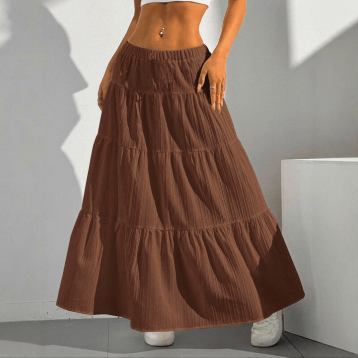 Aubrielle Camellia Breeze Maxi Skirt - Heston Manor