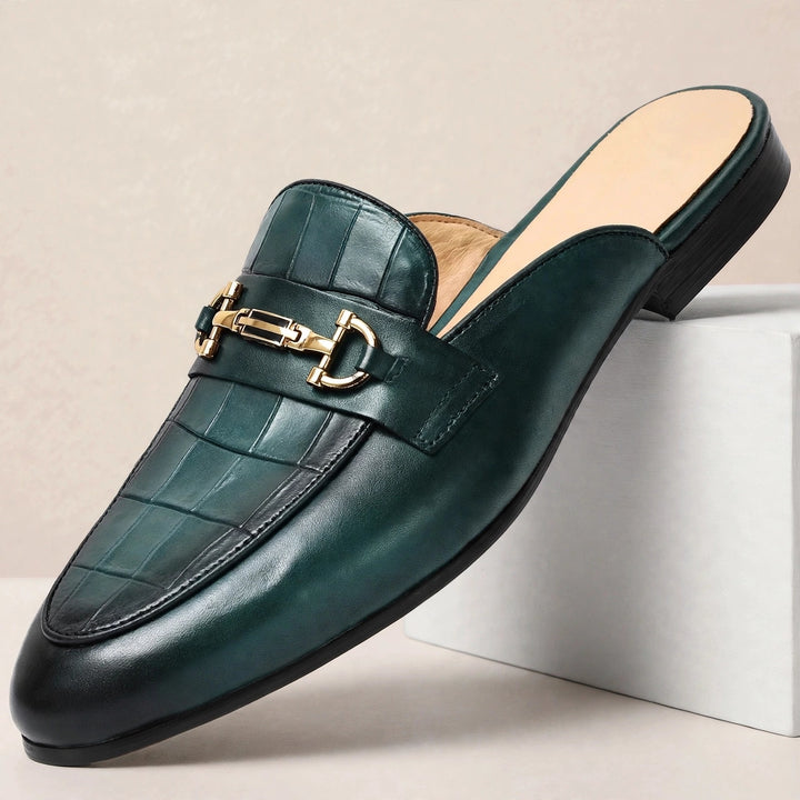 Eltan Genuine Leather Mules