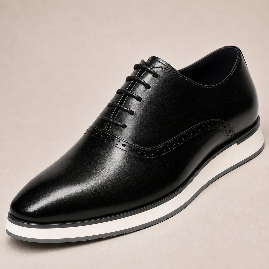 Quaro Cowhide Leather Oxford Shoes